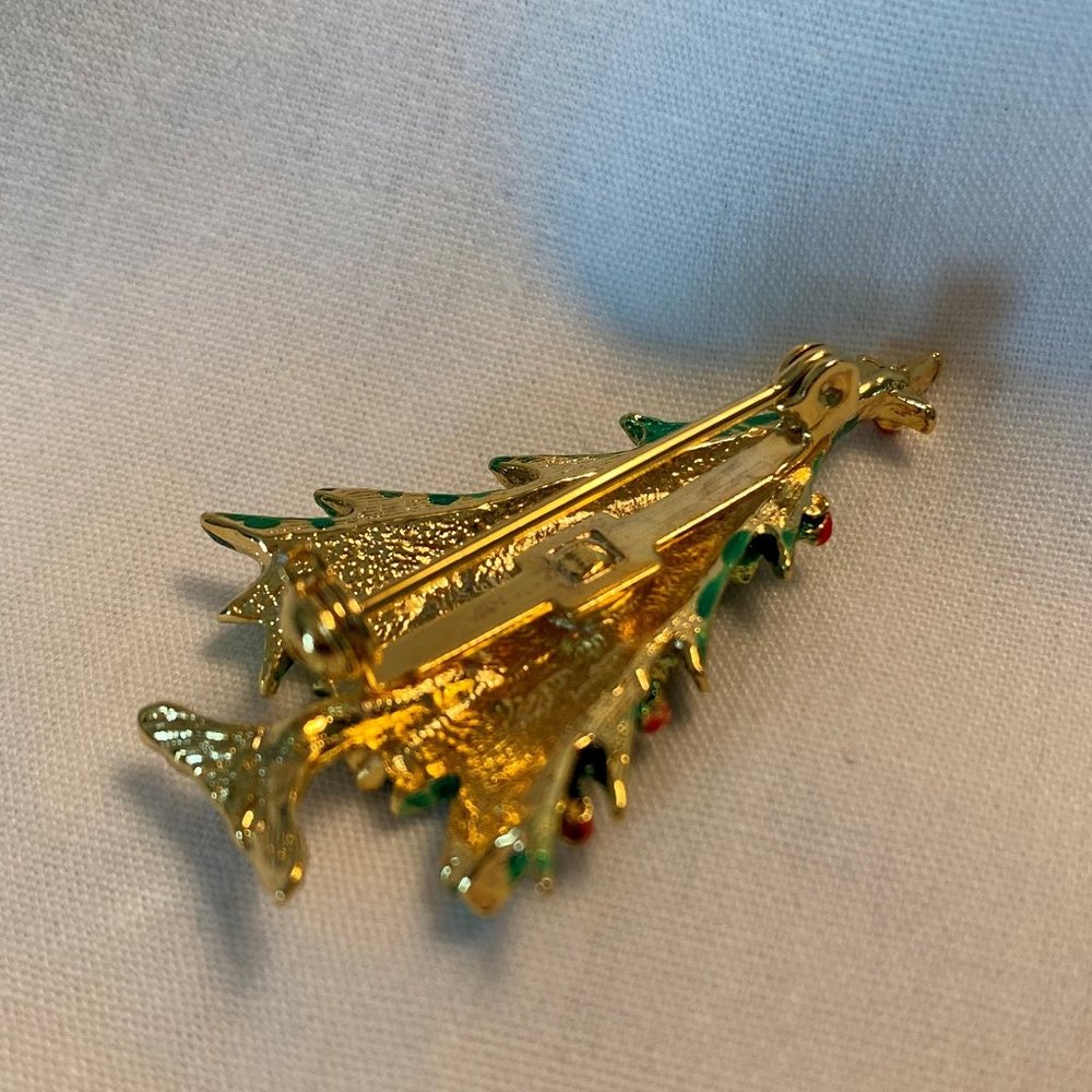 Christmas Tree Pin - Picture 2 of 2